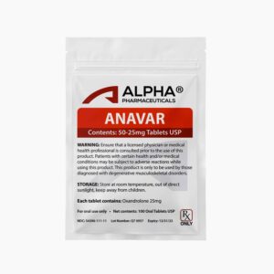 Alpha Pharma Anavar 25mg